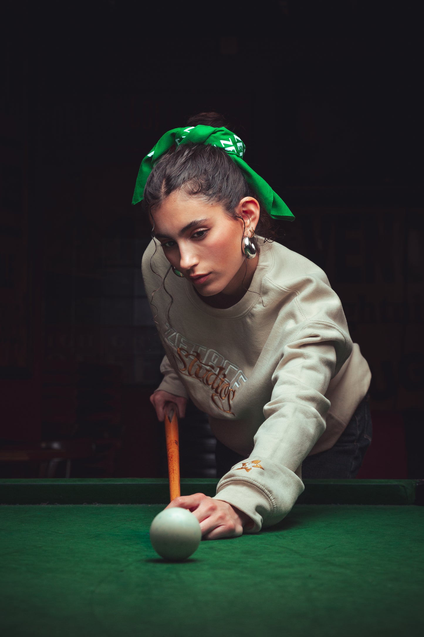 Beige 'Be a Star' Sweatshirt
