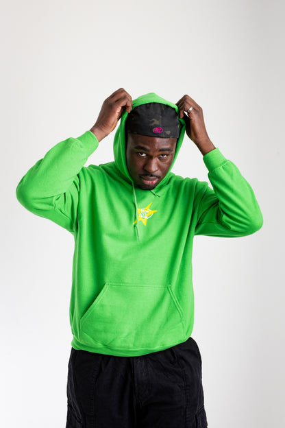 Green 'Be a Star' Hoodie