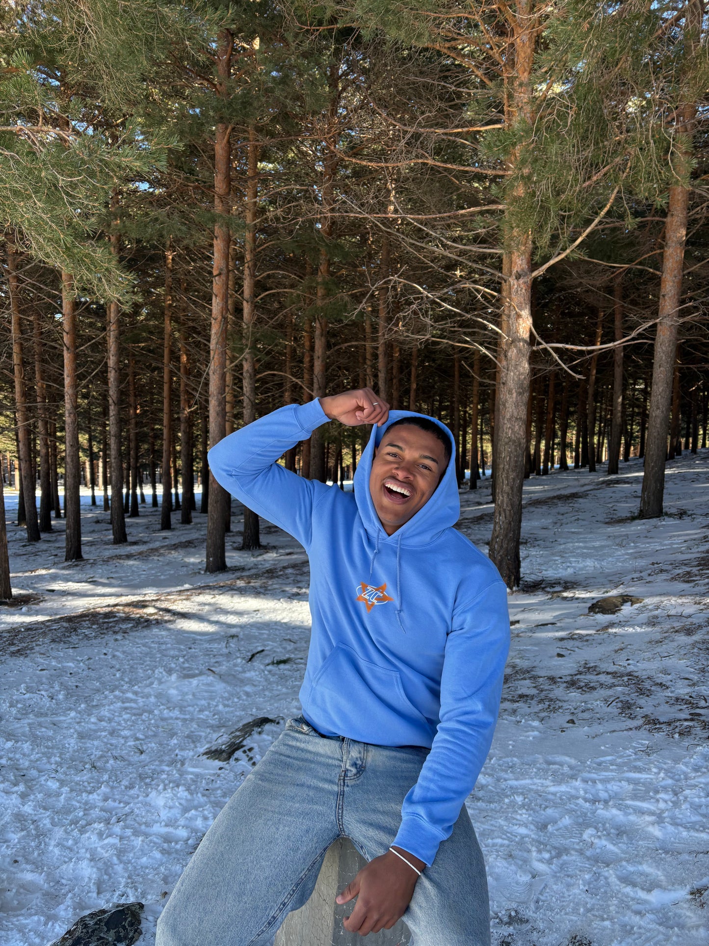 Blue 'Be a Star' Hoodie