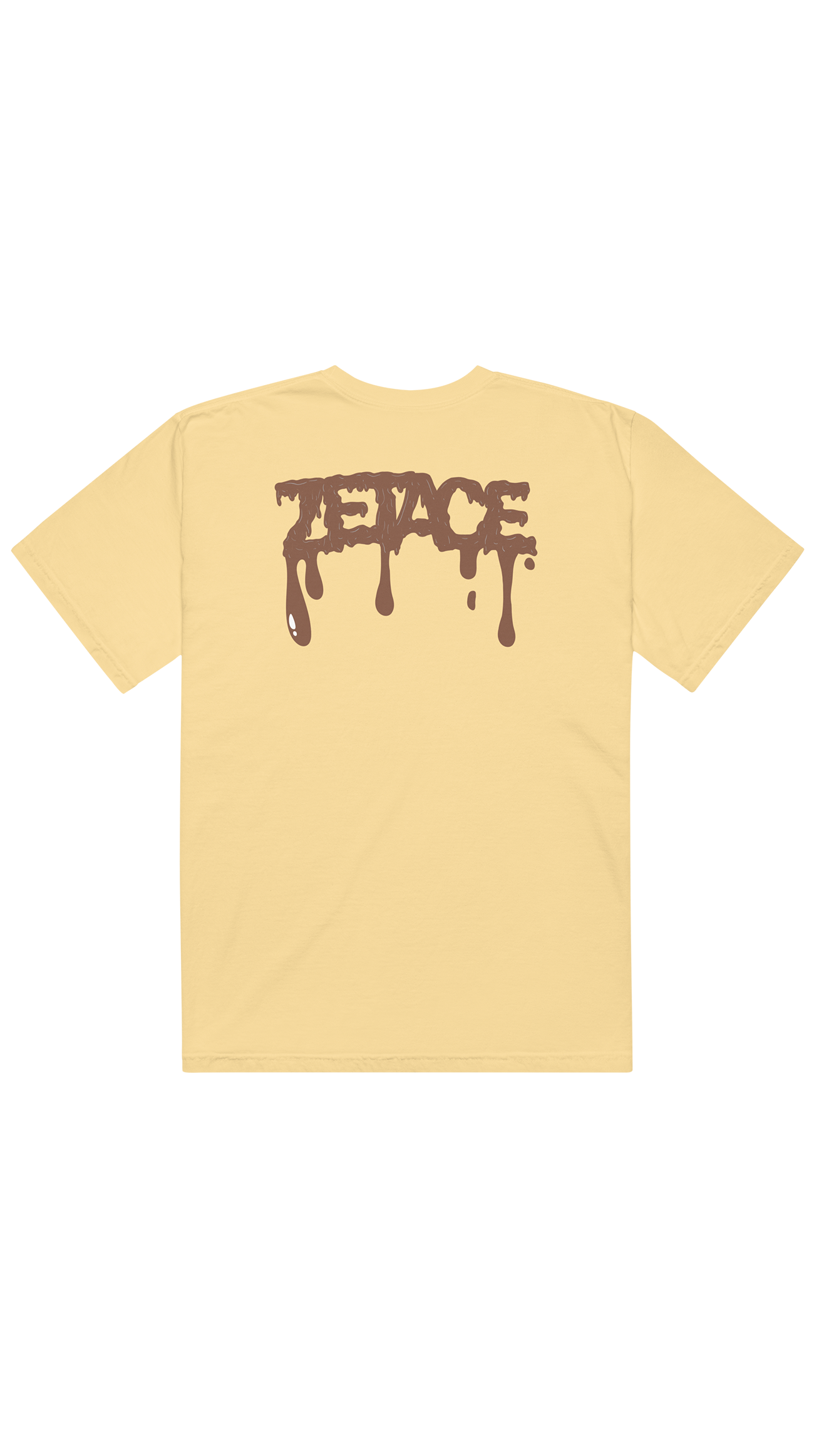 Beige Dripping Tee