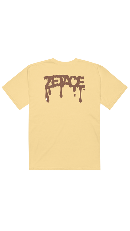 Beige Dripping Tee